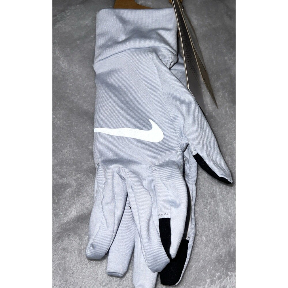 XS/S Nike Women's Dri-Fit Fleece Running Gloves, Silver Lilac